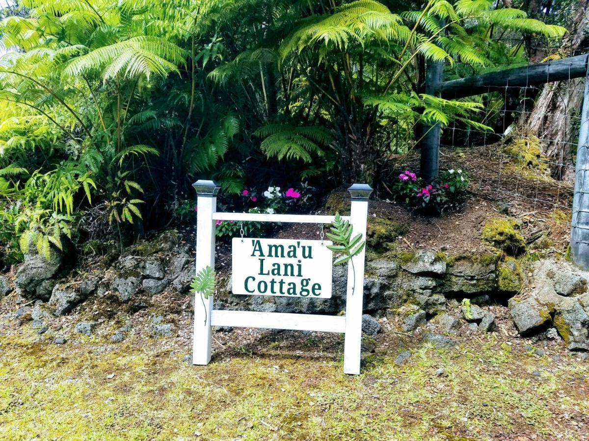 'Ama'U Lani Cottage Volcano Exterior foto